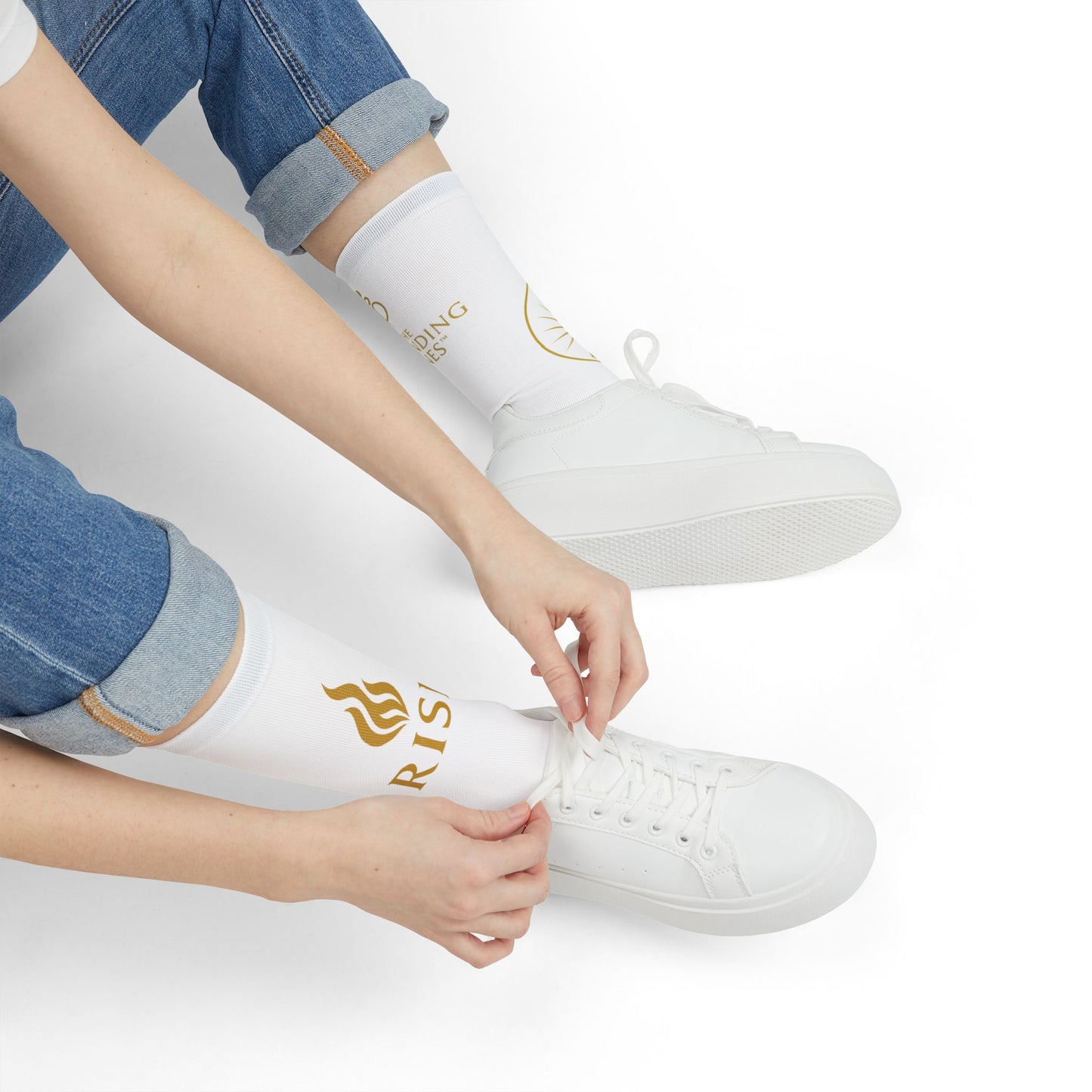 🔥 The Ascending Ones™ “RISE” Socks – Step with Purpose 🔥