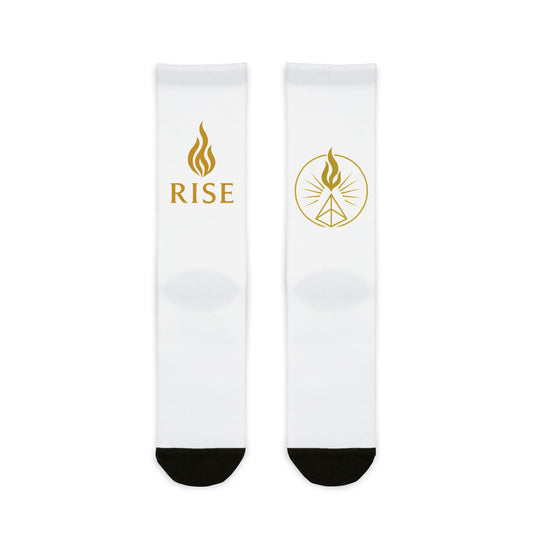 🔥 The Ascending Ones™ “RISE” Socks – Step with Purpose 🔥