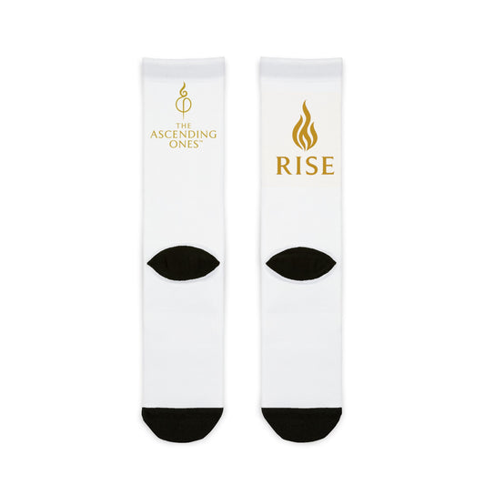 🔥 The Ascending Ones™ “RISE” Socks – Step with Purpose 🔥