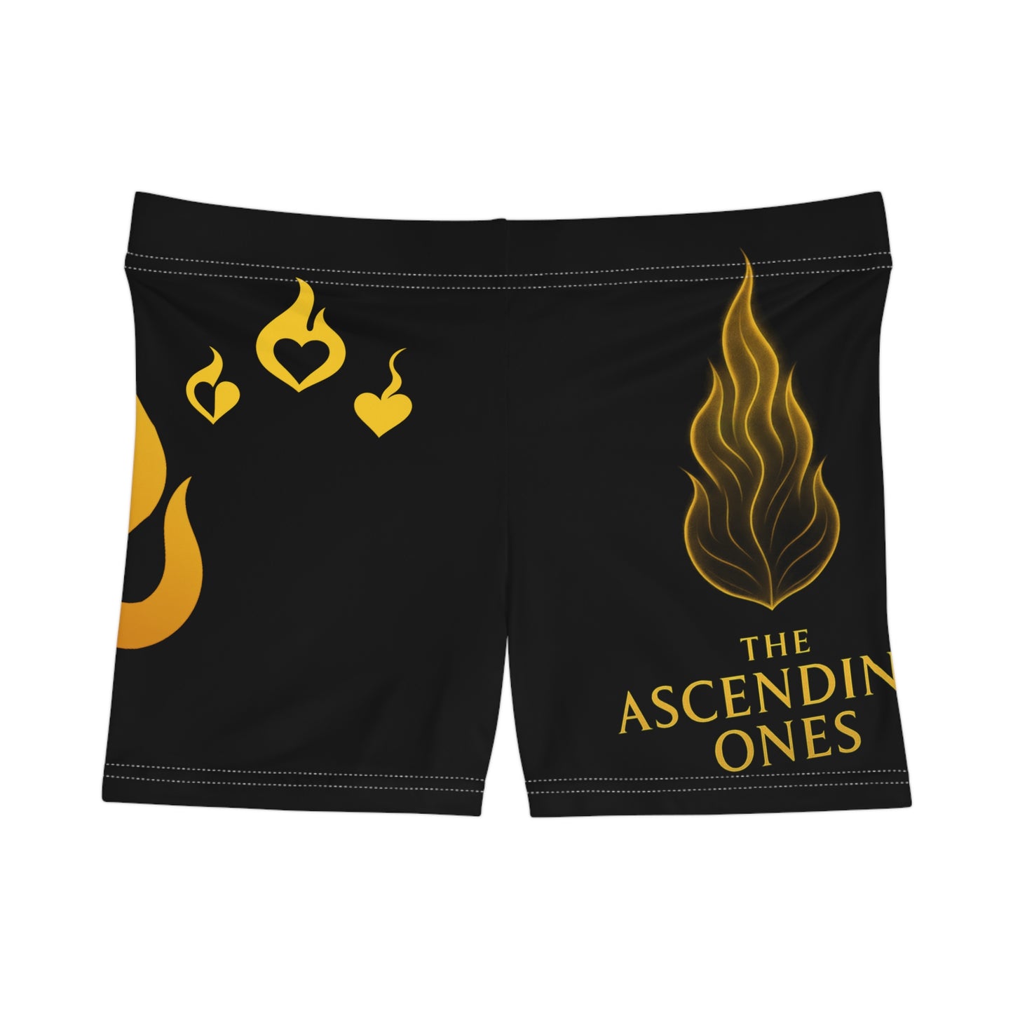 The Ascending Ones™ Flame Spandex Shorts