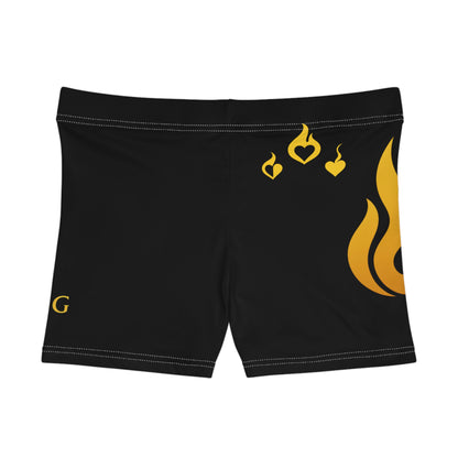 The Ascending Ones™ Flame Spandex Shorts