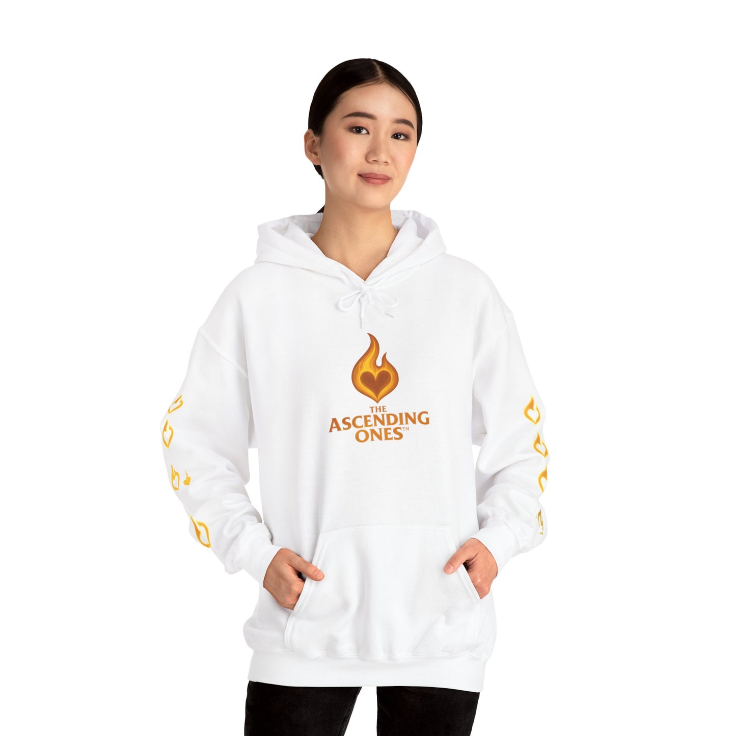 🔥 The Ascending Ones™ — Cosmic Seal of Light Hoodie