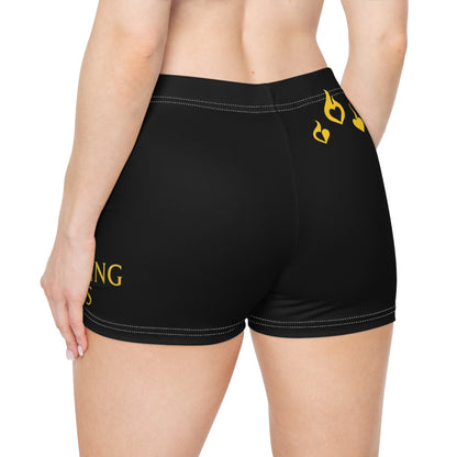 The Ascending Ones™ Flame Spandex Shorts